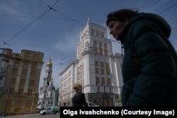 Harkiv központja április 9-én
