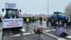Польща. Протест польських фермерів. Блокада кордону у пункті пропуску «Дорогуськ – Ягодин», 9 лютого, 2024 року
