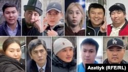 16-январда кармалып, 13-мартка чейин камакка алынган журналисттер.