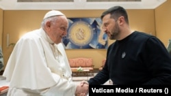 Papa Franjo i Zelenski, Vatikan, 13. maj 2023.