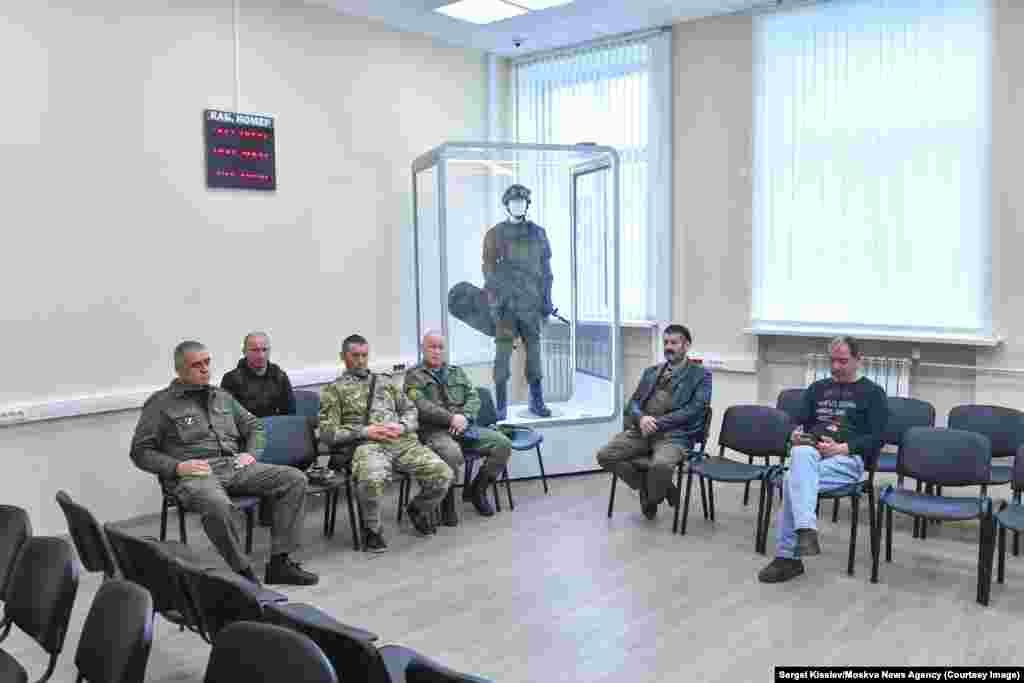 Men inside the Moscow military office. Russia’s State Duma approved a law on April 10 giving digital conscription call-ups the same legal weight as papers being handed to draftees, making them effectively impossible to escape.