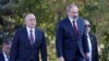 Armenia- Defense Minister Arshak Karapetian and Prime Minister Nikol Pashinian visit the Yerablur Military Pantheon, Yerevan, September 21, 2021.