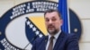 Bosnia and Herzegovina -- Bosnian foreign minister Elmedin Konaković, Sarajevo, April 25, 2024.