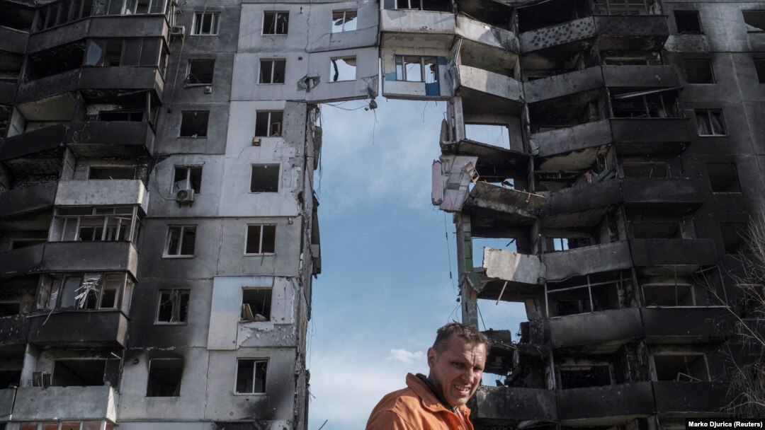 Zapad još uvek veruje da Ukrajina može da ostvari veoma značajne dobitke u ovoj kontraofanzivi, smatra Stefan Volf (na fotografiji Borodjanka, region Kijeva, april 2022. godine)