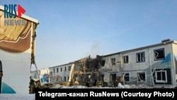Гуртожиток «Алабуги» після удару