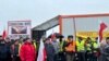 Польські фермери заблокували пункт пропуску Дорогуськ, 9 лютого 2024 року