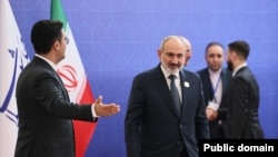 Iran - Armenian Prime Minister Nikol Pashinian arrives for the inauguration of Iran's new President Masoud Pezeshkian, Tehran, July 30, 2024