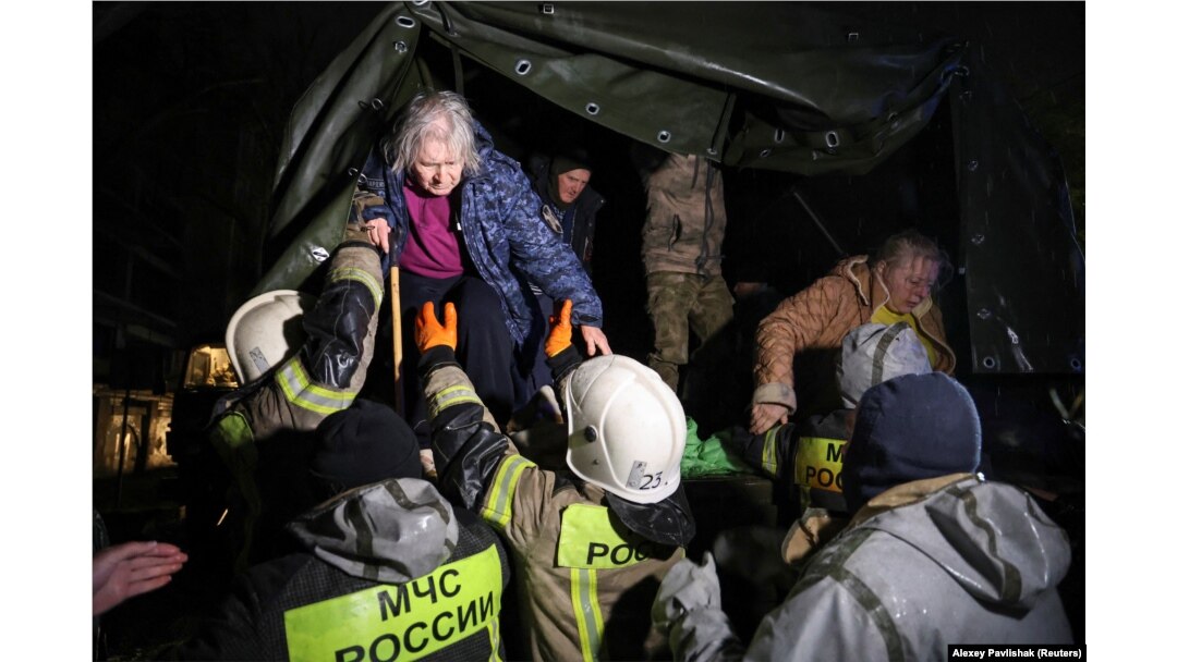 Severe Storms Lead To Flooding And Evacuations In Crimea