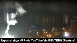 Запорізька АЕС під час обстрілу російськими військами, 4 березня 2022 року