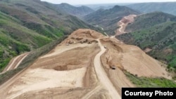 The construction of a new road that will connect Nagorno-Karabakh and Armenia.