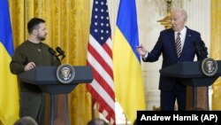 АКШ жана Украина президенттери. Вашингтон, 21-декабрь 2022-жыл