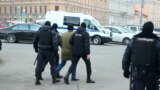 Russia -- action protest against the war in St. Petersburg