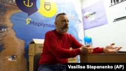 Пятро Андрушчанка, дарадца мэра Марыюпалю: крымінальных справаў не пасьпелі вывезьці