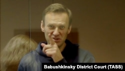 Алексей Навальный сот жараянында. Февраль, 2021-жыл.