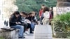 Studenti ispred fakulteta u Beogradu, 19. oktobar 2022.
