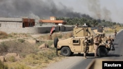 Ilustrativna fotografija. Iračke snage bezbednosti u blizini Mukdadije, Irak, 27. oktobra 2021.