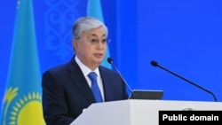 Действующий президент и кандидат в президенты Казахстана Касым-Жомарт Токаев
