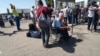Пограничный пункт "Фотехобод"- "Ойбек" на таджикско-узбекской границе 