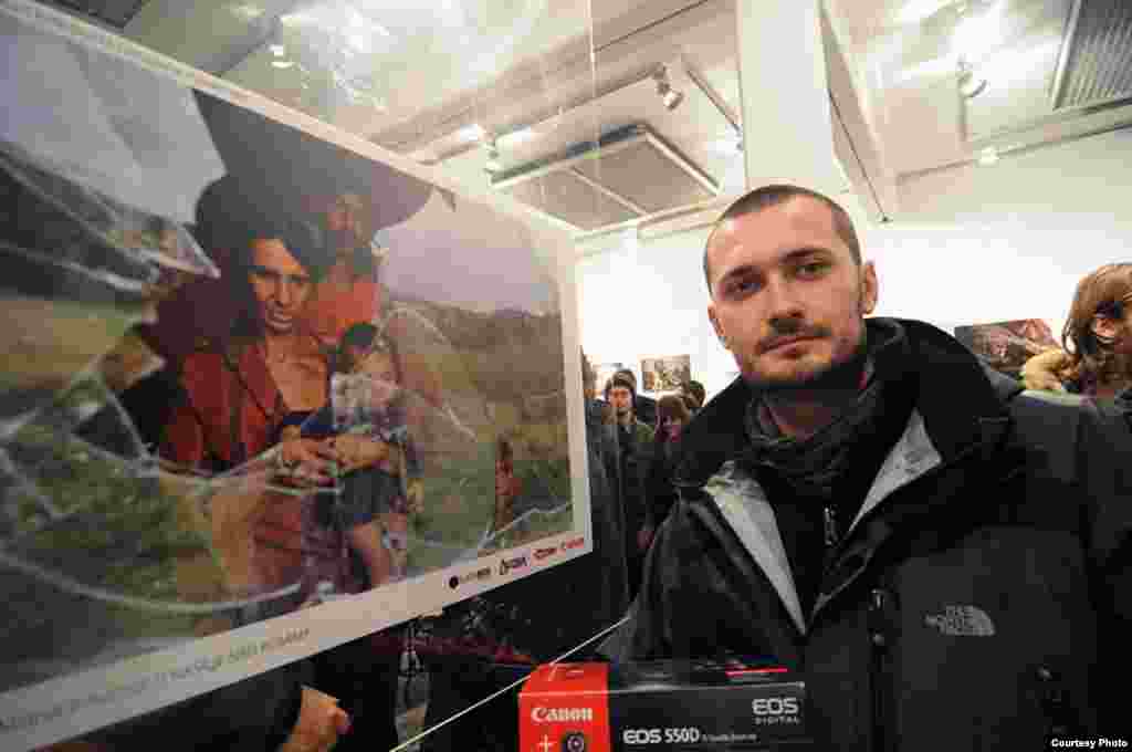 Midhat Poturovic, fotograf RSE sa nagrađenom fotografijom.