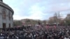 Armenia -- Thousands of supporters of the opposition Armenian National Congress rally in Yerevan's Liberty Square, 8Apr2011.