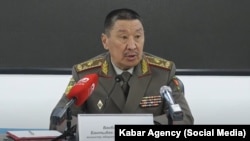 Коргоо министри Бактыбек Бекболотов. 