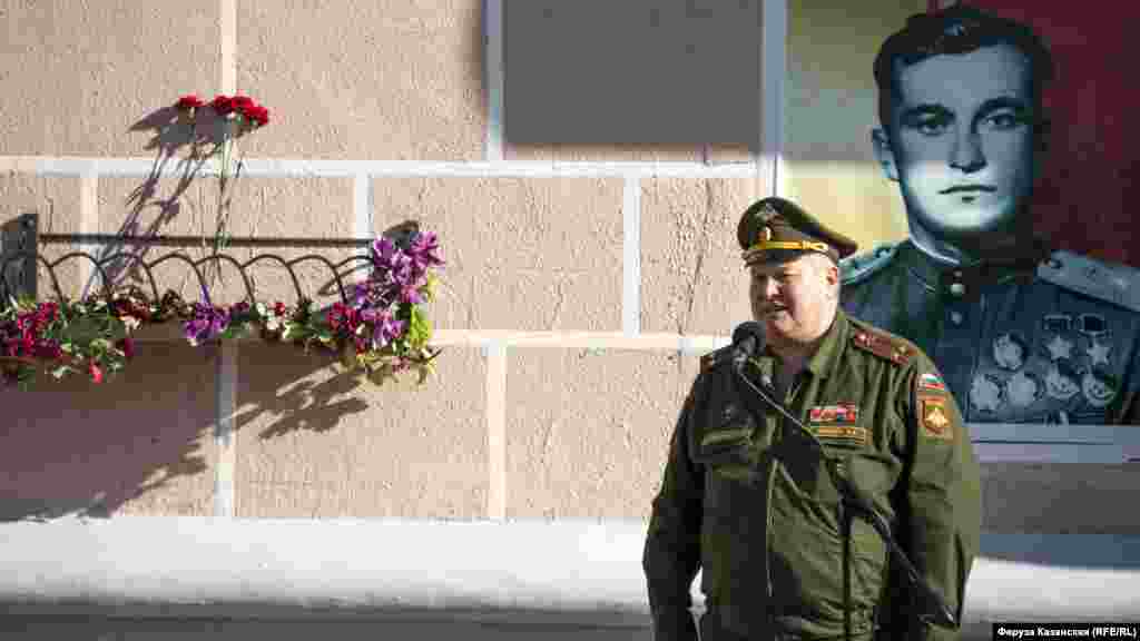 Представитель «Русской общины» Крыма читал стихотворение в честь Амет-Хана