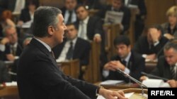 Đukanović: Kada bi Crna Gora bila sigurna kriminalna kuća, onda njeni građani ne bi imali pristup bezviznom režimu, ne bi bila na korak do sticanja statusa zemlje kandidata za članstvo u Evropskoj uniji. Fotografije: Savo Prelević