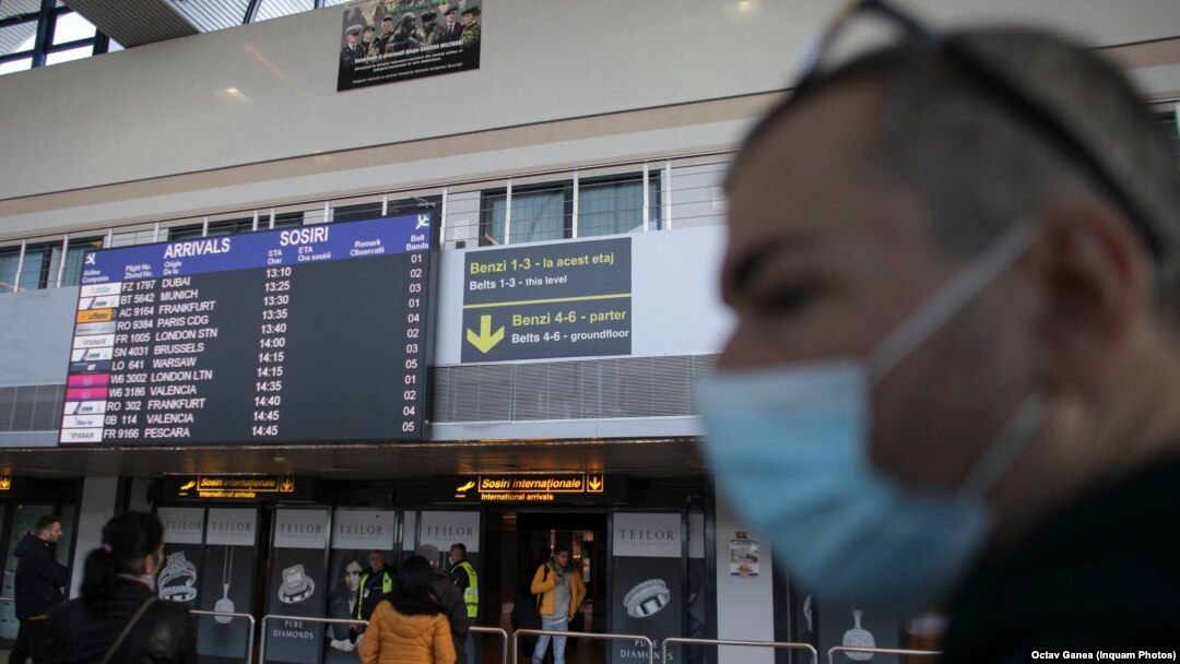 Prizor sa aerodroma u Bukureštu, Rumunija