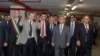 Armenia -- President Serzh Sarkisian attends the opening of a multi-storey underground parking facility, Yerevan, 24May2010