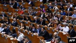 Паседжаньне Эўрапарлямэнту. Ілюстрацыйнае фота.