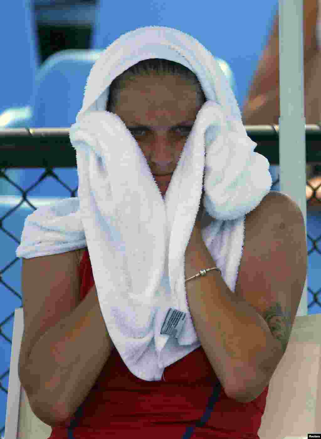 Čehinja Karolina Pliskova, Melbourne, 15. januar 2014. Foto: REUTERS / David Gray