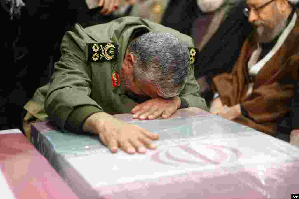 Noul lider al forțelor speciale Quds și urmașul generalului Soleimani, generalul Ismail Qaani. 