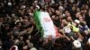 Sicriul generalului Soleimani , dus prin străzile Teheranului. Multe străzi au fost închise din cauza procesiunii.&nbsp;