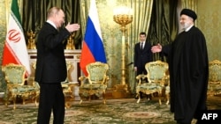 Владимир Путин менен Ибрахим Раисинин жолугушуусу. Кремль, Москва. 7-декабрь, 2023-жыл.