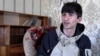 Armenia - Tigran Ulubabian, a refugee from Nagorno-Karabakh, speaks to RFE/RL, Vanadzor, March 17, 2025.