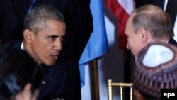 Обама һәм Путин БМОның Гомум җыены вакытында фикер алыша