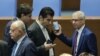 Депутати от ПП-ДБ на парлемтарното заседание на 5 декември, 2024 г. Oт ляво надяснo: Атанас Атанасов, Божидар Божанов, Кирил Петков, Николай Денков.