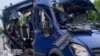 Последствия атаки на автобус в Сумской области, 17 мая 2025 года