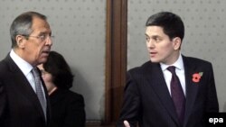 Сергей Лавров и Дэвид Милибэнд: Россия и Великобритания занимают прежние позиции в отношении "дела Литвиненко" 