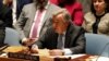 Antonio Guterres na sjednici Vijeća sigurnosti UN-a, New York, fotoarhiv