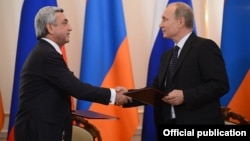 Հայաստանի և Ռուսաստանի նախագահների հանդիպումը Նովո-Օգարյովոյում, 3-ը սեպտեմբերի, 2013թ․