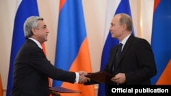 Հայաստանի և Ռուսաստանի նախագահների հանդիպումը Մոսկվայում, 3-ը սեպտեմբերի, 2013թ․