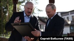 Ռուսաստանի նախագահ Վլադիմիր Պուտին և Բելառուսի նախագահ Ալեքսանդր Լուկաշենկո, արխիվ