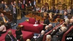 Парламентның Лордлар пулаты утырышы