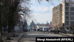Georgia -- Street of Lagodekhi, undated