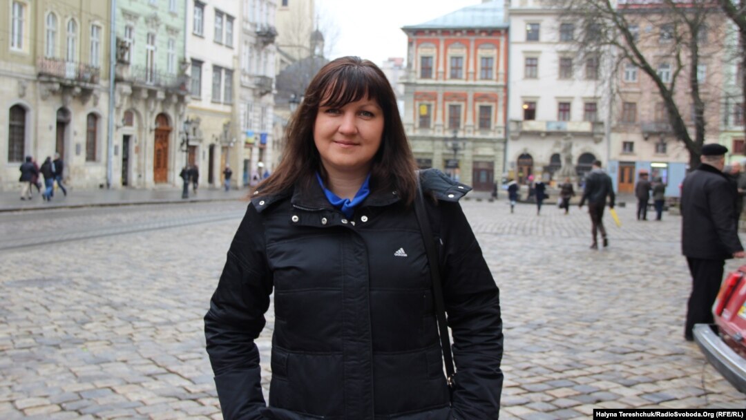 Lviv resident Tetiana Turchina