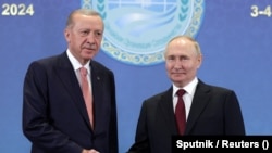 Թուրքիայի և Ռուսաստանի նախագահներ Ռեջեփ Էրդողանն ու Վլադիմիր Պուտինը, արխիվ