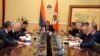 Sastanak šefova stranaka vlasti i opozicije u kabinetu Predsjednika RS Milorada Dodika