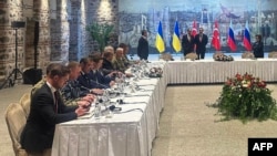 На перамовах паміж Украінай і Расеяй у Стамбуле, 16 траўня 2025 году