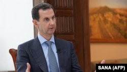 Predsednik Sirije Bašar al Asad u Damasku, 5. mart 2020. 